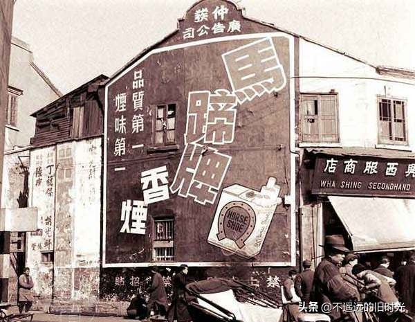 30年代上海的广告照片,回忆90年代街头广告
