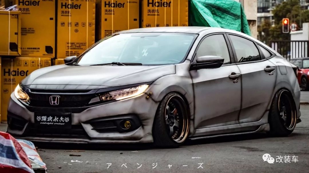 10代思域能改后包围合法吗,10代思域改雅阁发动机