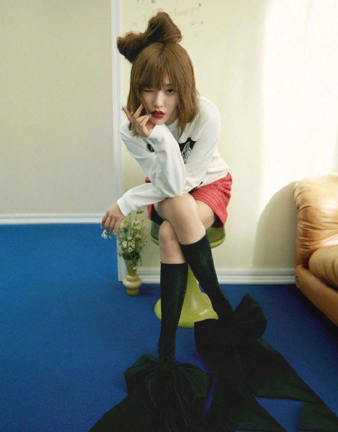 林允最新造型,林允最近造型