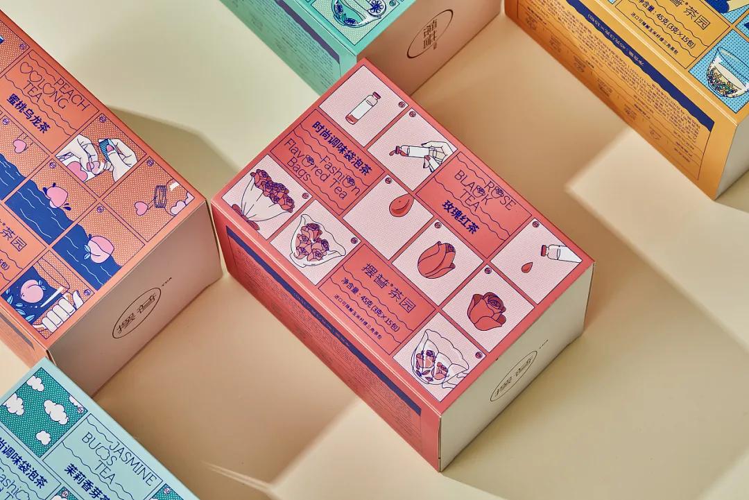 花茶包装的特色之处,养生花茶的包装
