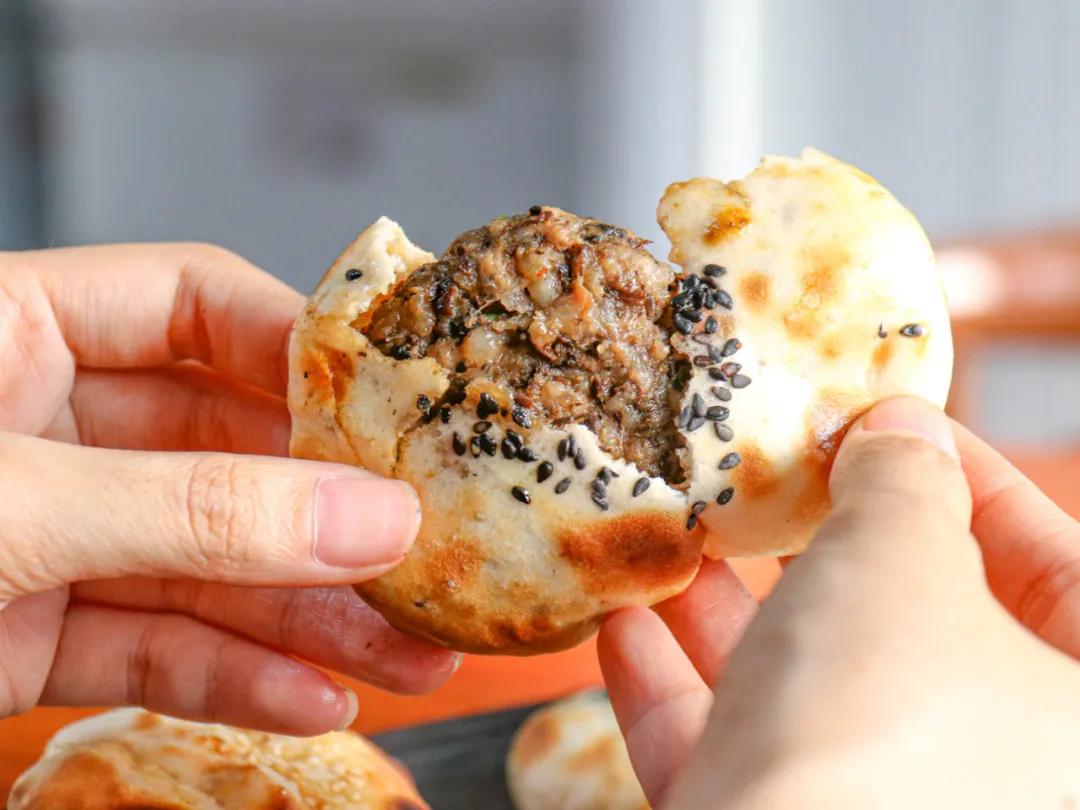 正宗老字号饼店,济南18年网红饼