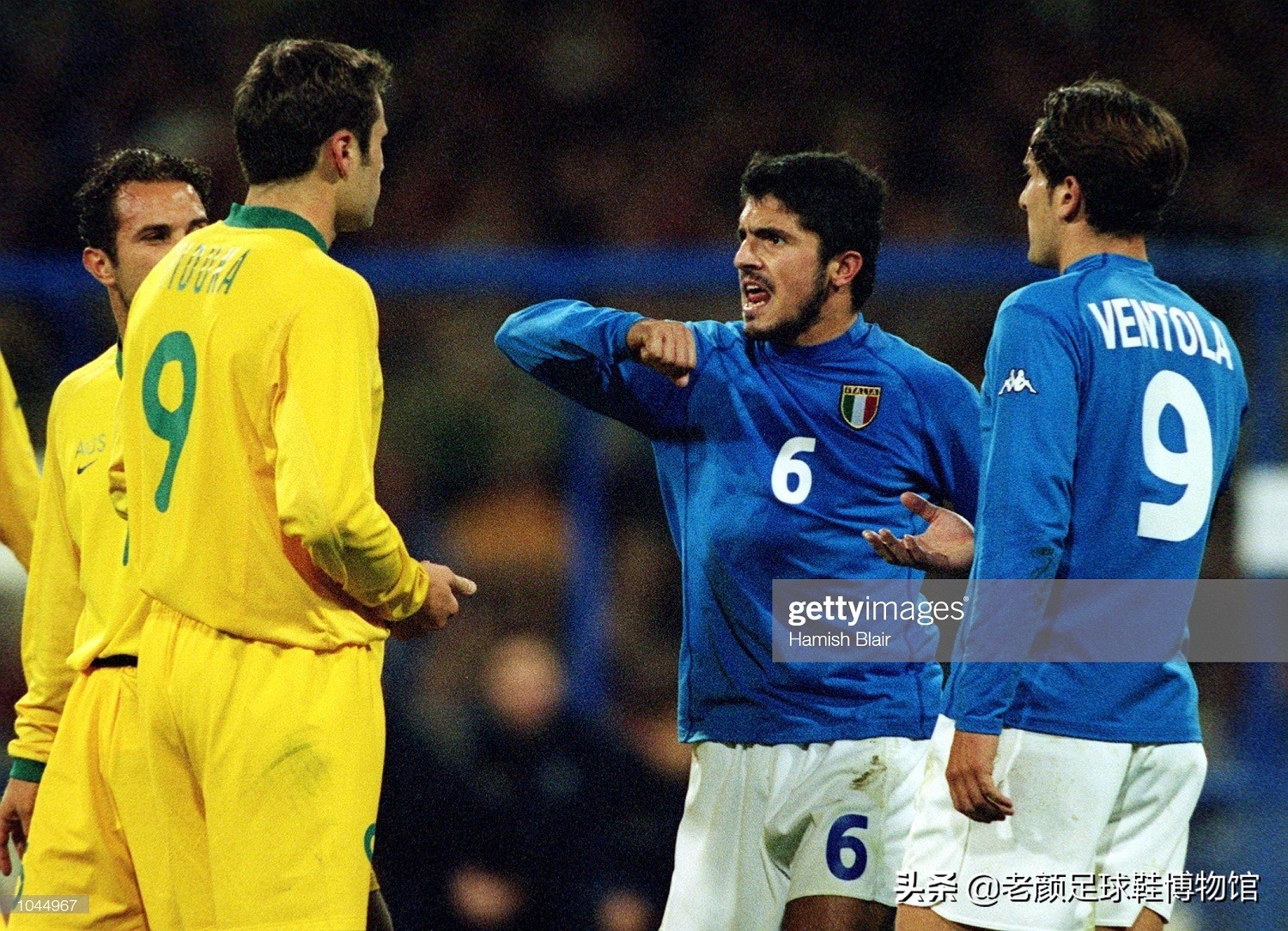 防守型中场加图索,意大利中场加图索