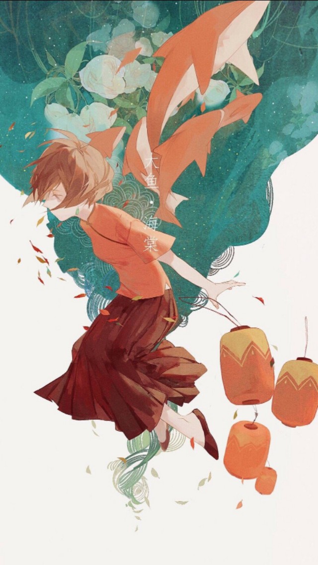 大鱼海棠高清壁纸女,大鱼海棠台词壁纸