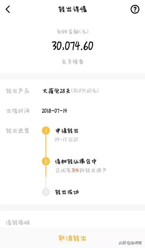 荷包金融6月底兑付,荷包金融平台债转