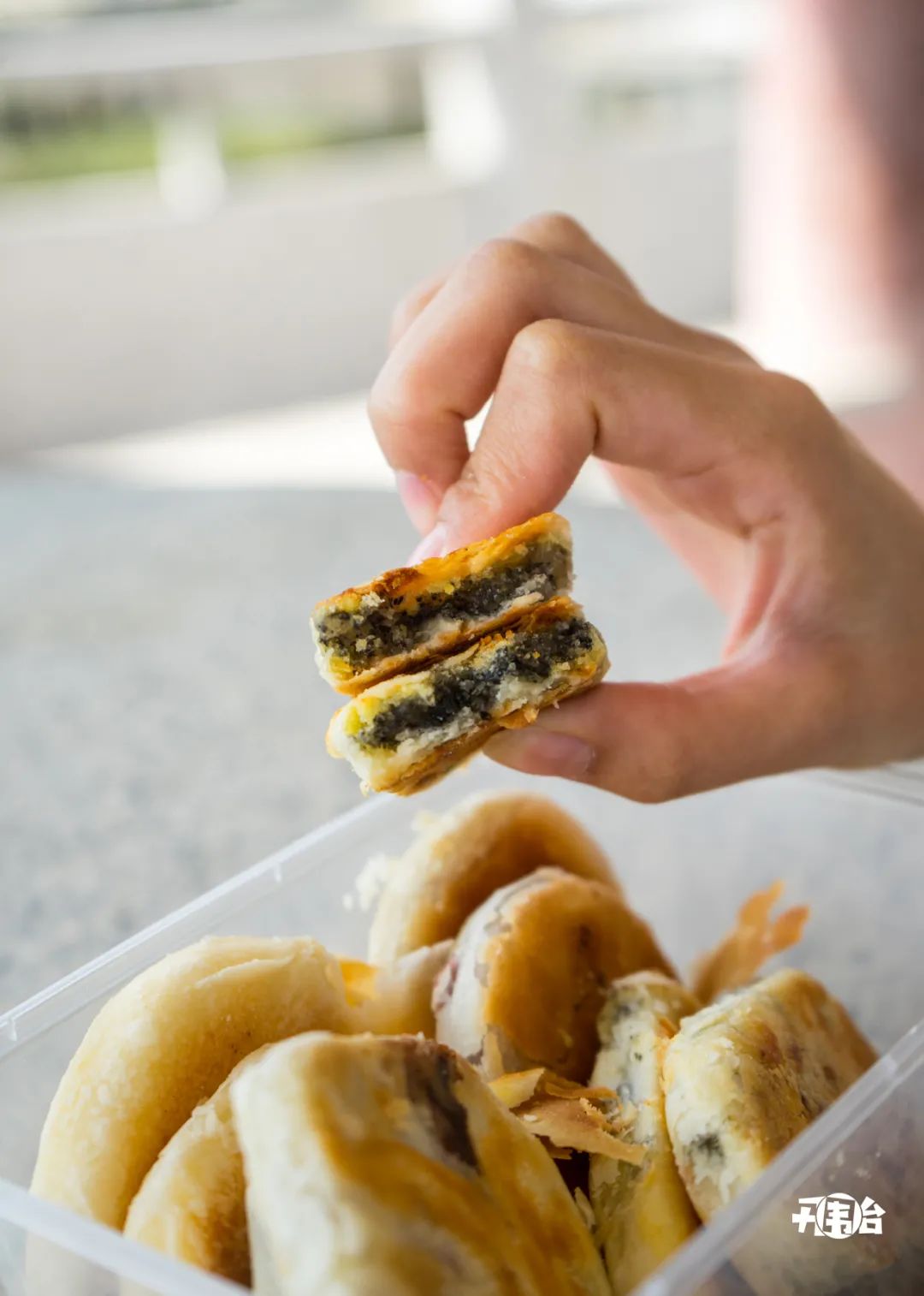 广州花都狮岭市场手工绿豆饼,澳门何妈绿豆饼广州花都店