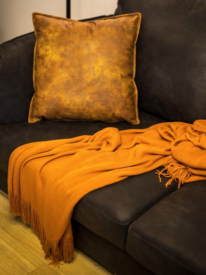 如熙高端定制,140平三室两厅两卫装修意式轻奢风