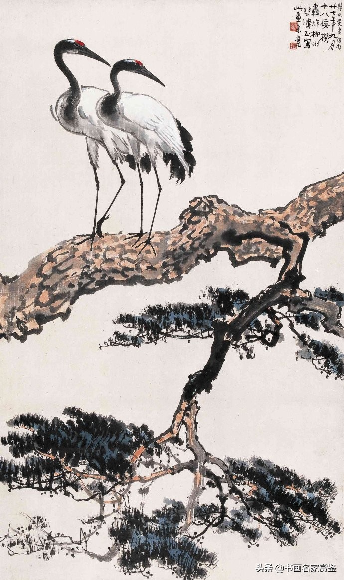 中国画家徐悲鸿图,中国画家徐悲鸿作画