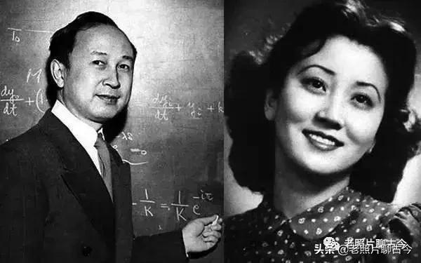 钱学森和他媳妇年轻时最帅图片,钱学森两弹一星元勋照片高清
