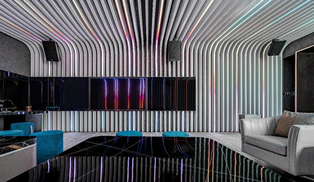 直线优雅,流线迷幻——南昌私人会所改造项目