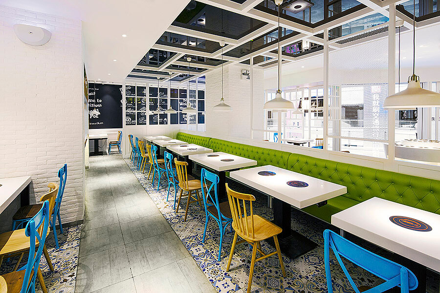 郑州千味涮,郑州火锅店装修设计