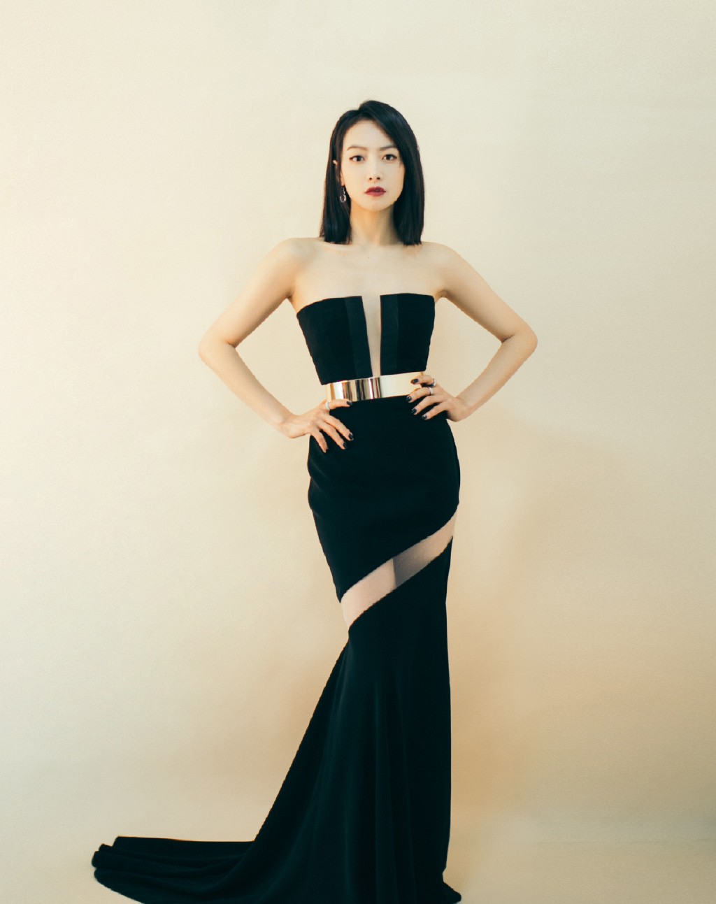 宋茜穿超长高筒靴,穿蕾丝长筒靴的宋茜