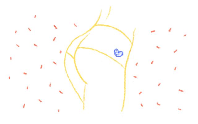 想不到有一天，我居然会羡慕女明星的屁股！