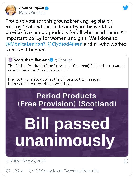 苏格兰卫生巾免费国家,苏格兰免费卫生巾教程