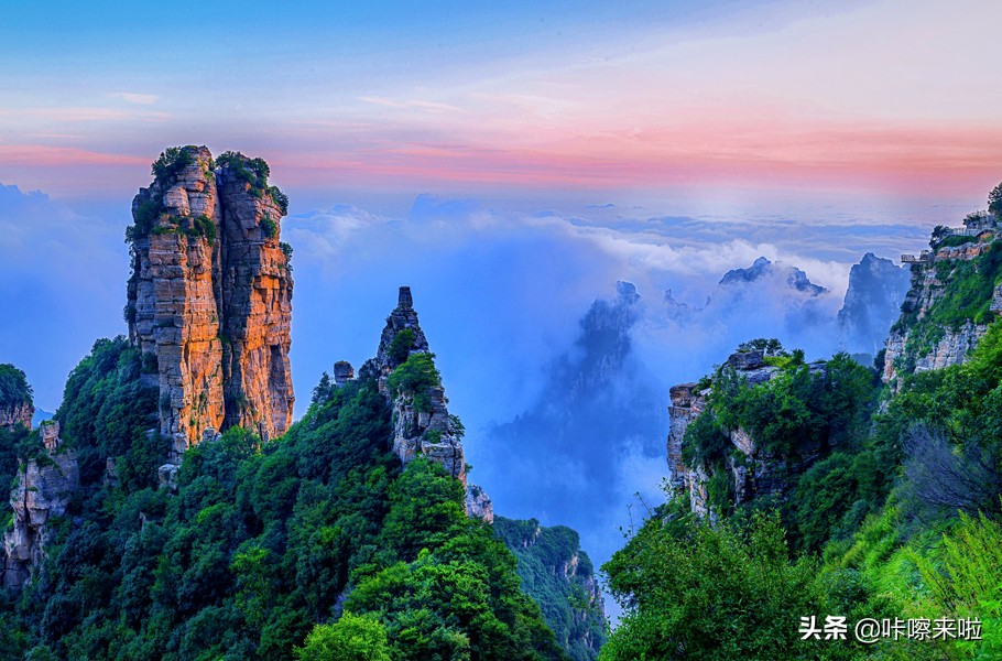 北方“小黄山”的云海里，藏着神奇的佛光和好运气
