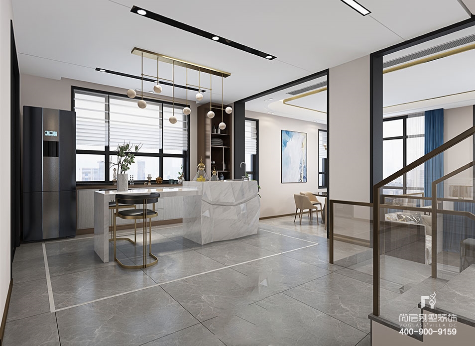 138平港式现代风格,小户型港式风格