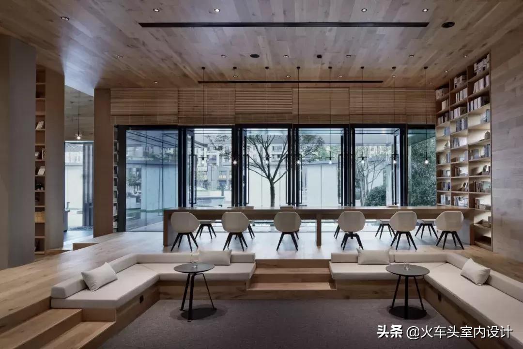 用原木打造的图书馆，杭州又一个网红打卡圣地