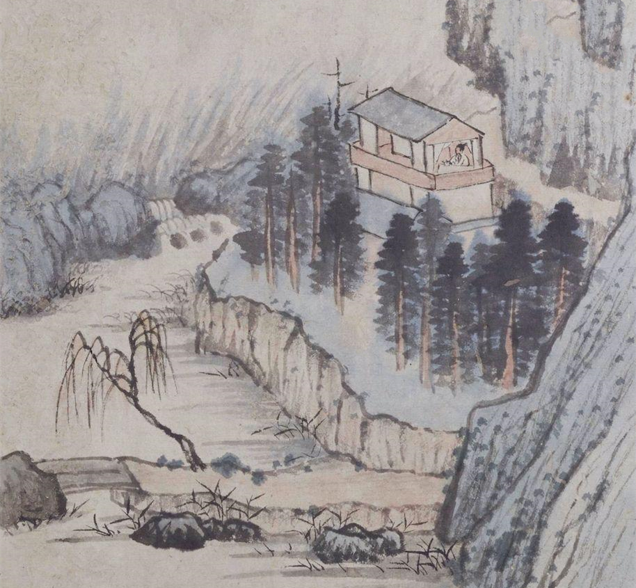 过故人庄和游山西村进行比较,游山西村和过故人庄的不同