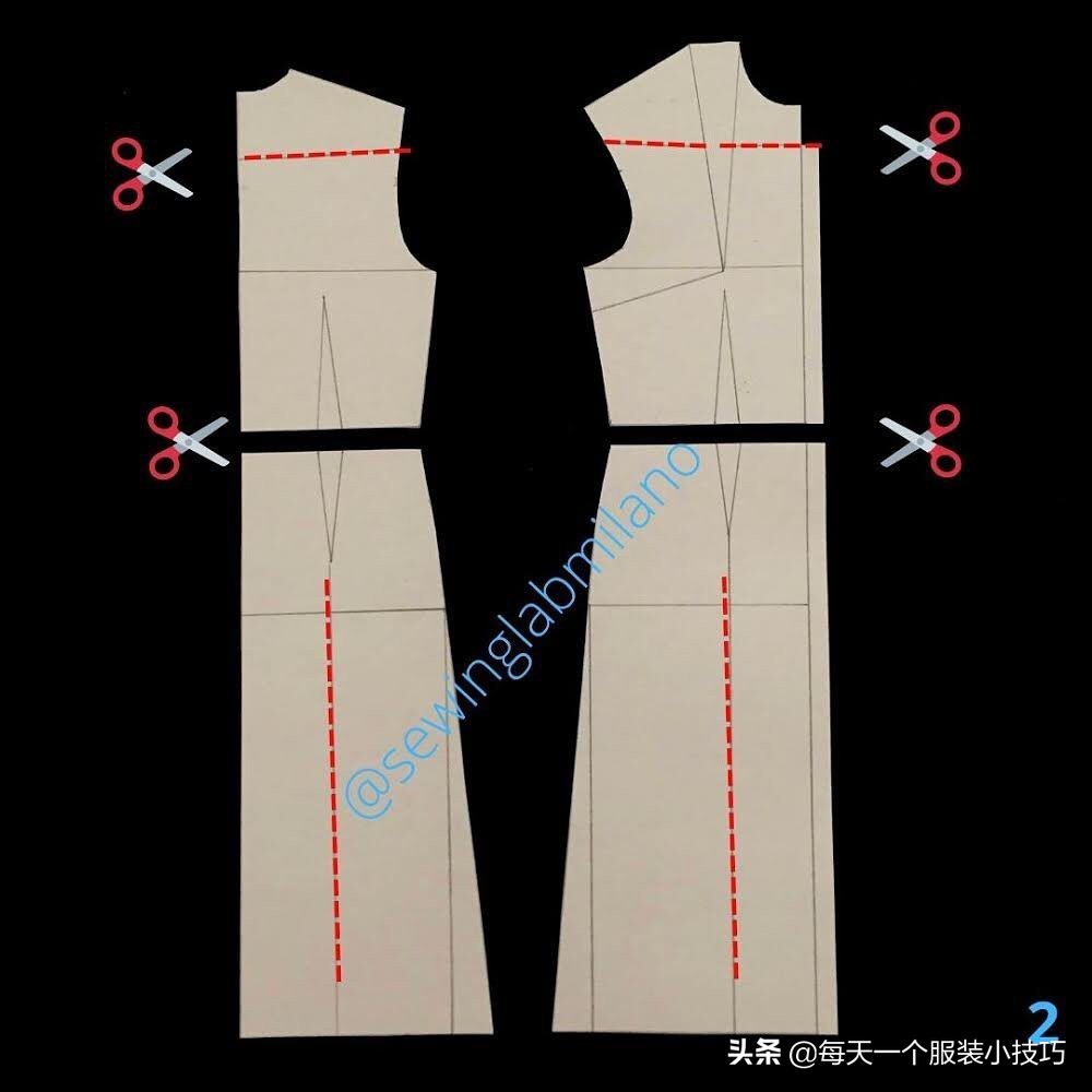 交叉v领连衣裙纸样,一字领紧身连衣裙