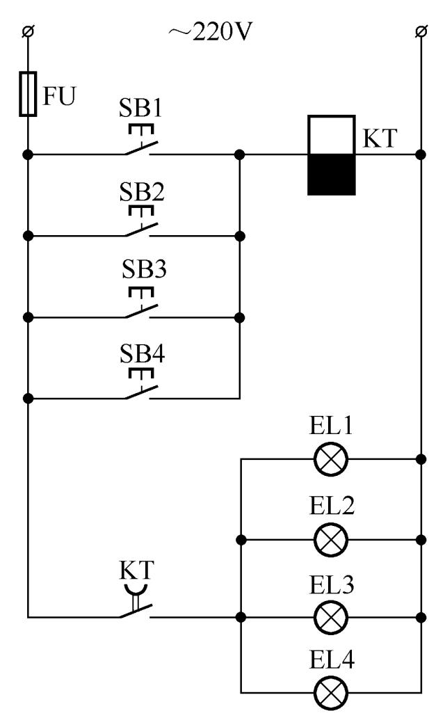 泛光照明控制原理图,线性驱动照明原理图解说明