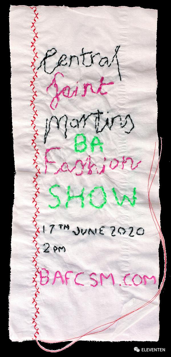 2020中央圣马丁CSM时尚BA本科毕业大秀#女装Womenswear