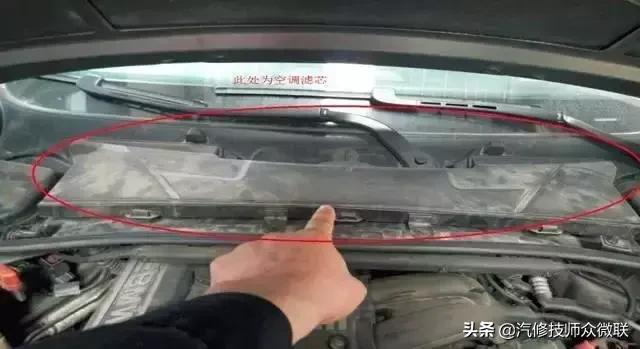 cherokee空调滤芯在什么位置,汽车空调滤芯的正确位置图