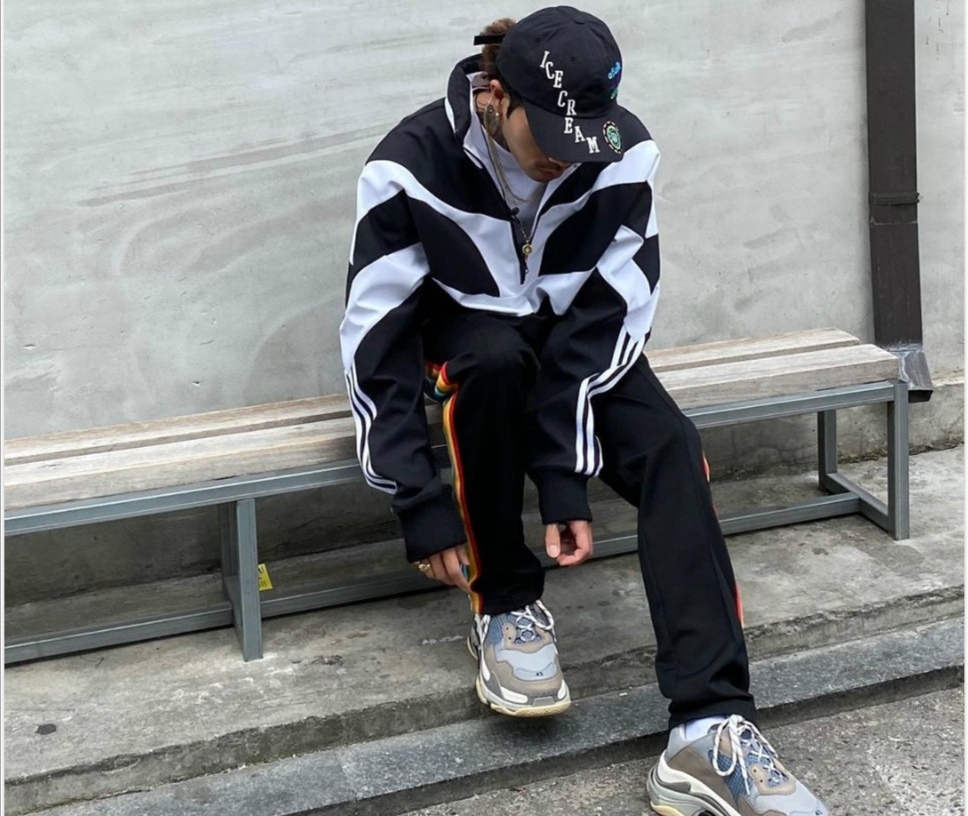 超会穿的男爱豆,韩国超会穿搭的rapper