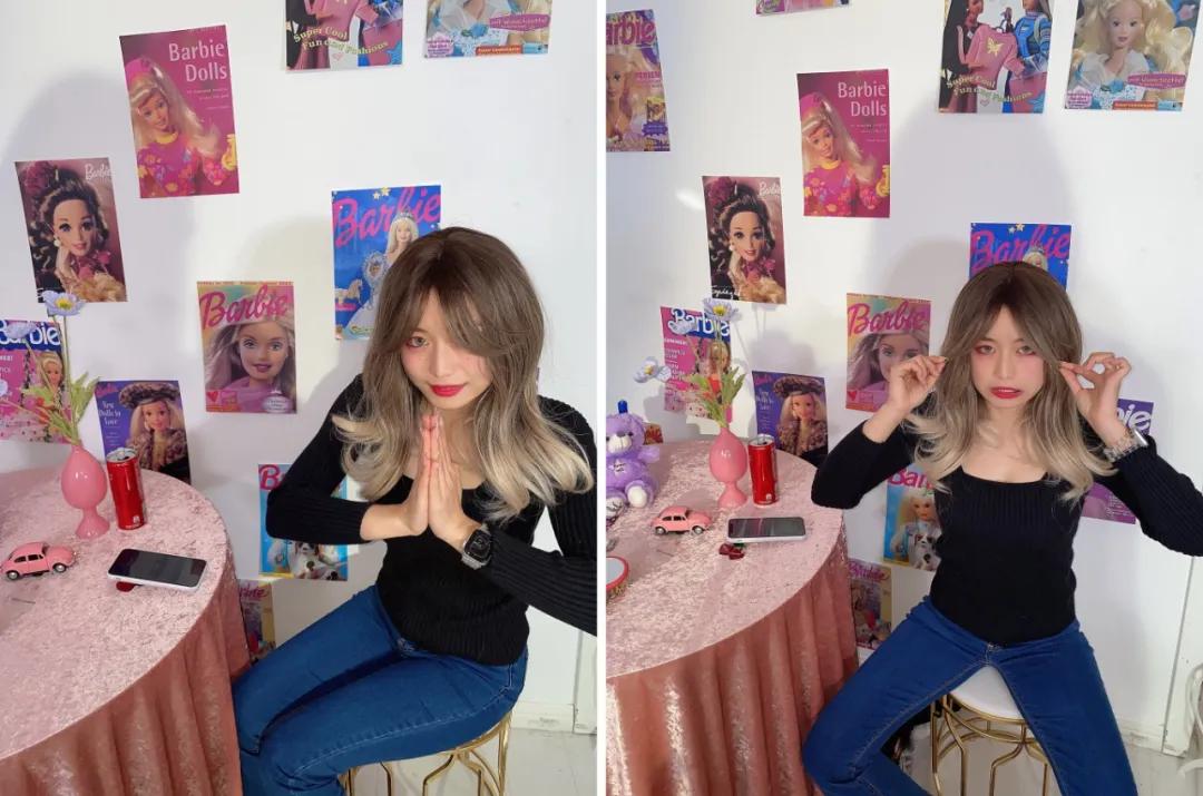 买100元之内的假发,几千元的假发实际效果