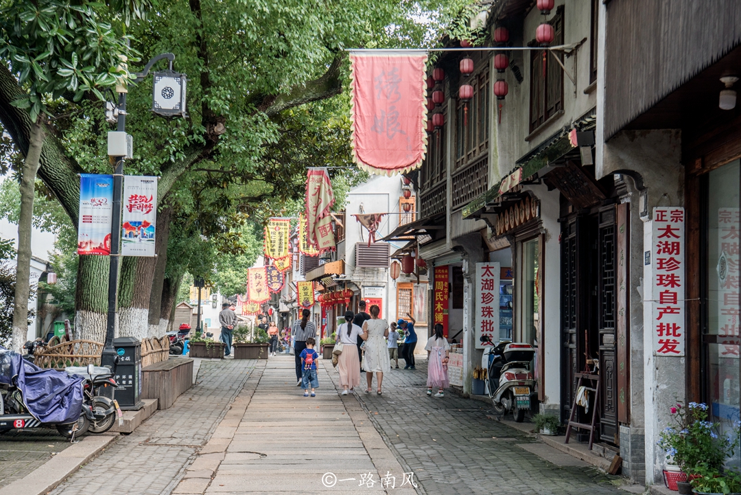 苏州乾隆下江南的地方,木渎古镇乾隆六下江南之地
