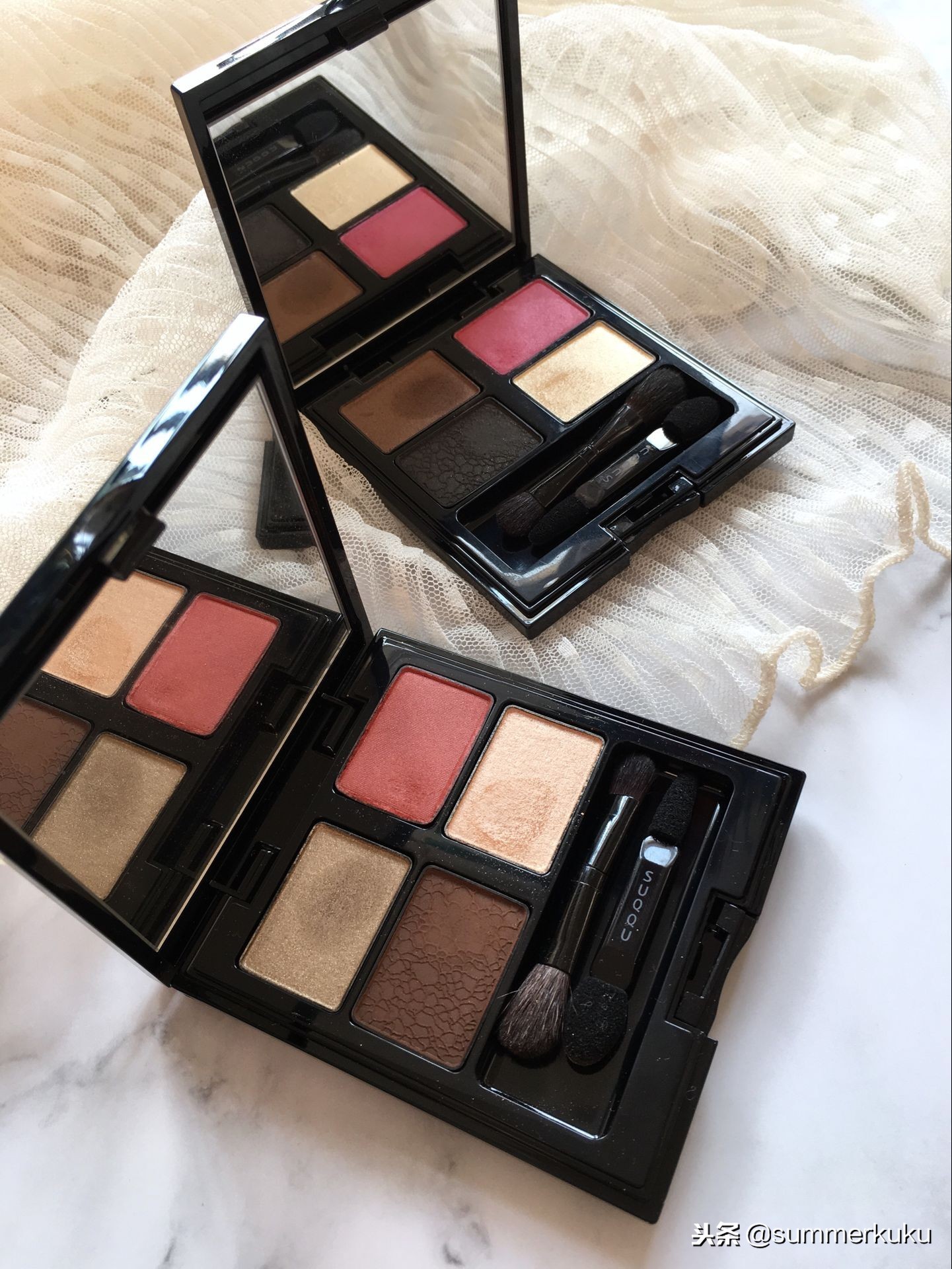 此生爬不出来的SUQQU的大坑SUQQU彩妆试色分享眼影唇膏腮红