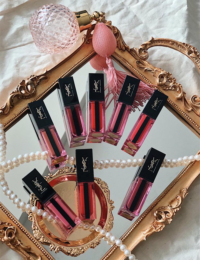 ysl612水光唇釉和阿玛尼206,ysl圣罗兰新品水光唇釉唇蜜601