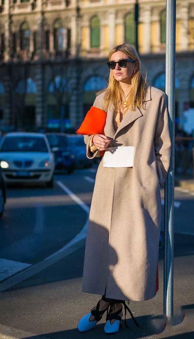 大衣穿搭女冬选择,女人要风度不要温度