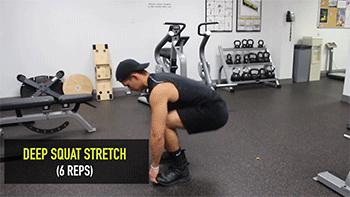 增肌训练前的热身,练前如何热身肩膀