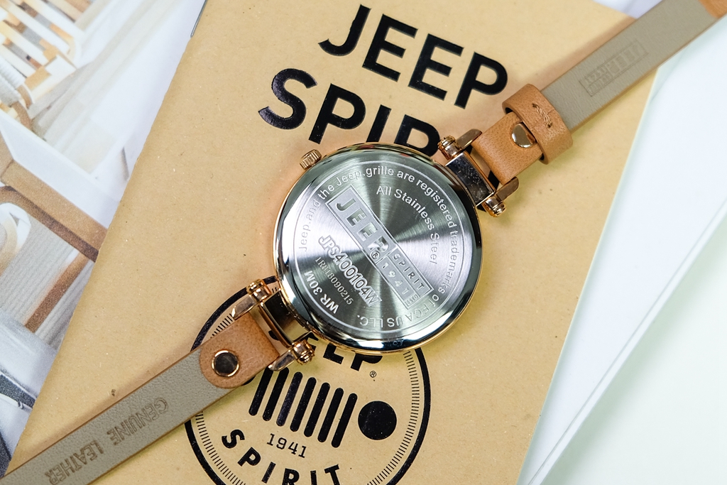 jeepspirit丹宁石英表,jeep森系手表女