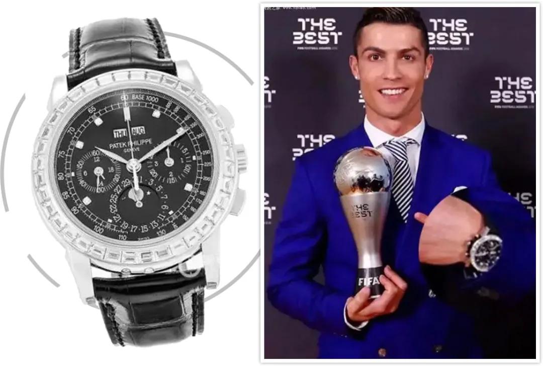 c罗定制的表,c罗日常搭配手表