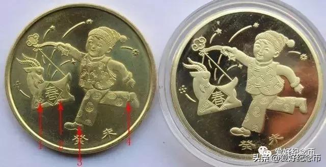 第一轮生肖币真假辨别,生肖币真假