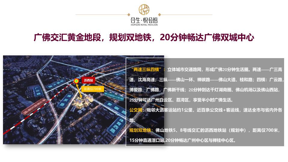 千亿新城住宅规划来袭,广佛合生悦公馆