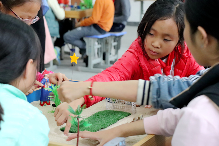 中大互联——“心希望”沙盘进百校之普宁仕林小学