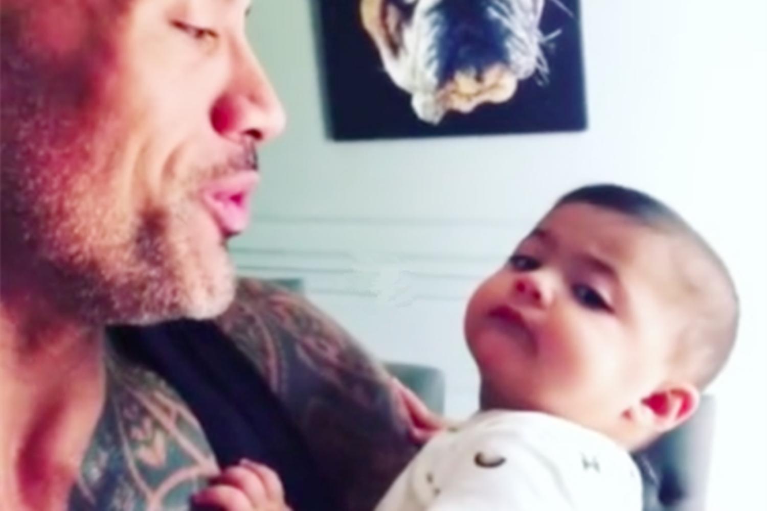 强森的两个女儿,强森大女儿和小女儿