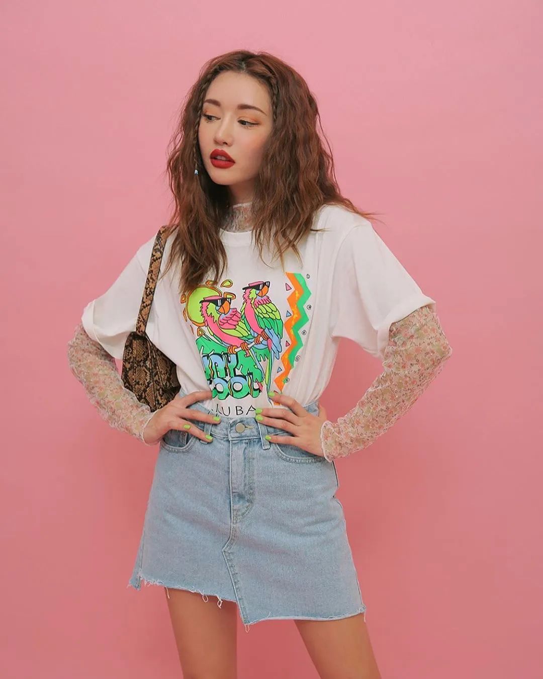 杨幂一万块钱毛衣,杨幂什么单品都能穿好