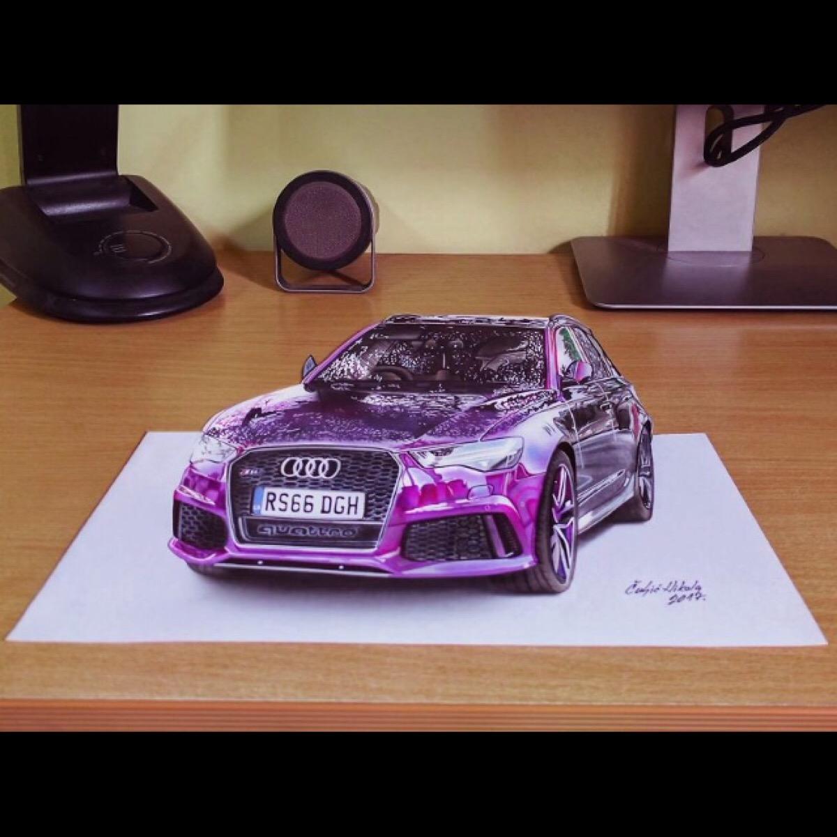 大开眼界，终于知道什么是3D绘画了，太惊喜了