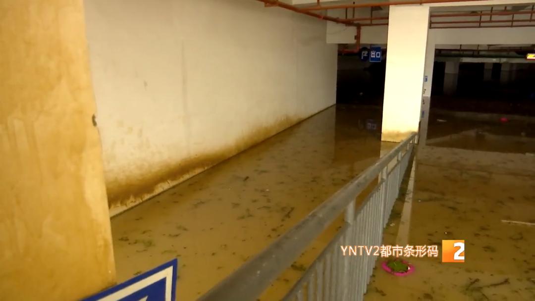 洪水涌入地下车库视频播放,洪水涌入地下停车场