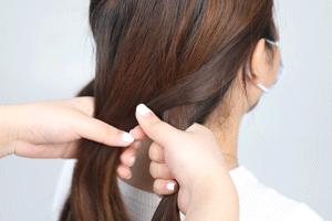 不要再披头散发了减龄高马尾教程,别披头散发啦这款美发1分钟搞定