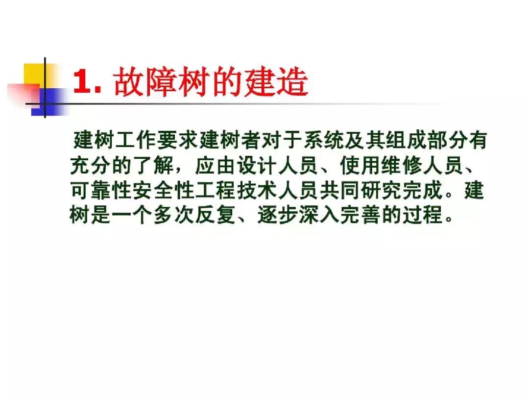故障树分析法的优缺点,故障树分析法例子