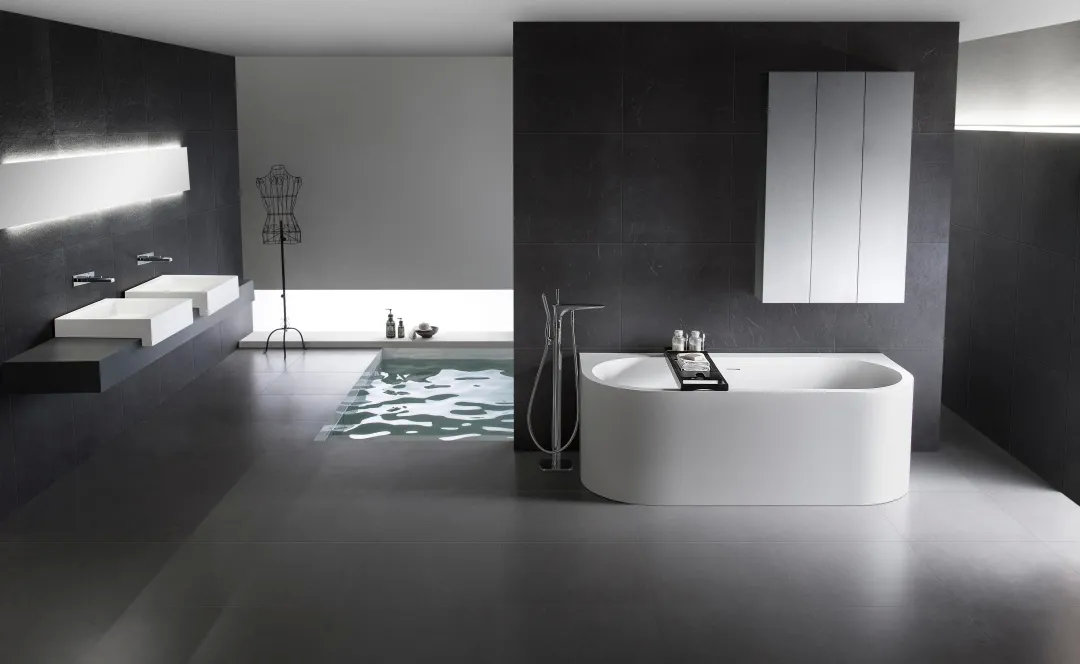 浴缸设计方案,楼梯下设计浴缸