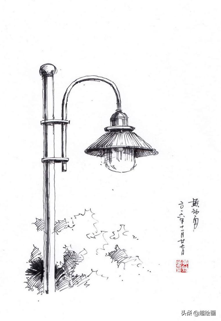 十大顶级钢笔画速写,钢笔速写100幅图片