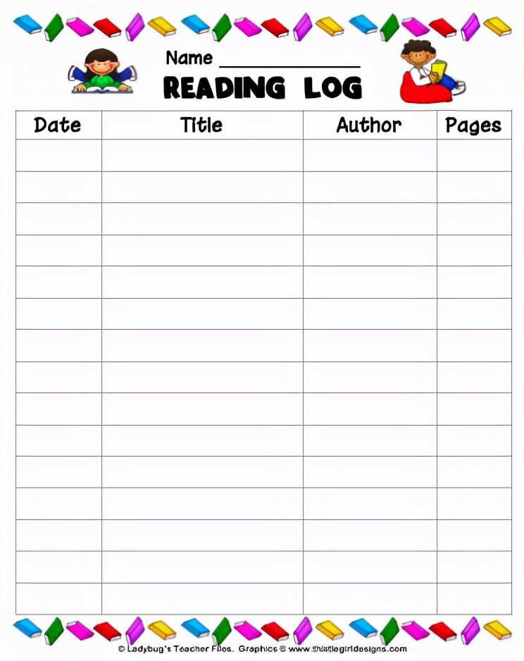 美国孩子每天都在使用的ReadingLog高效阅读记录工具