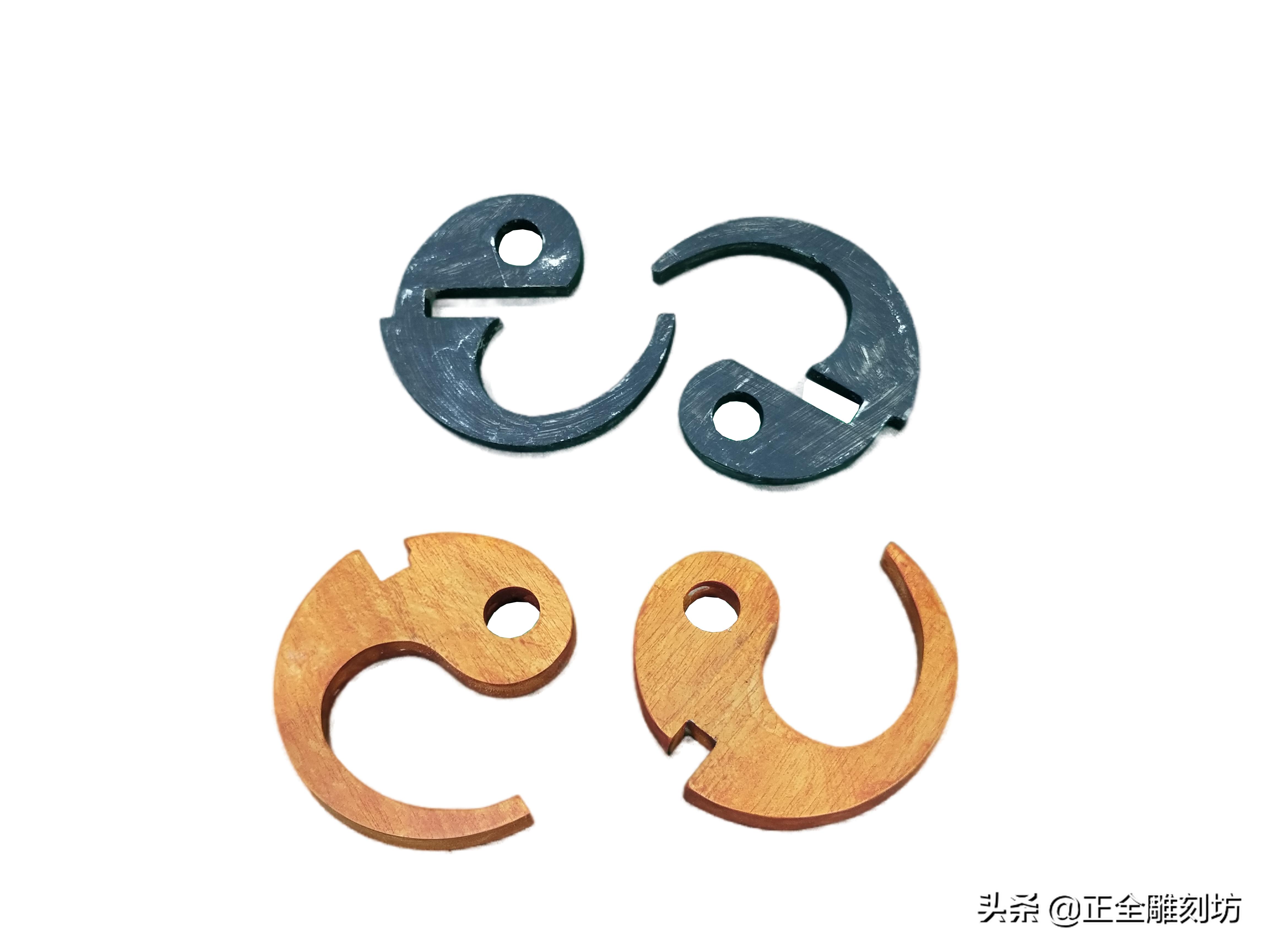 儿童鲁班锁玩具制作,中国传统鲁班锁益智玩具