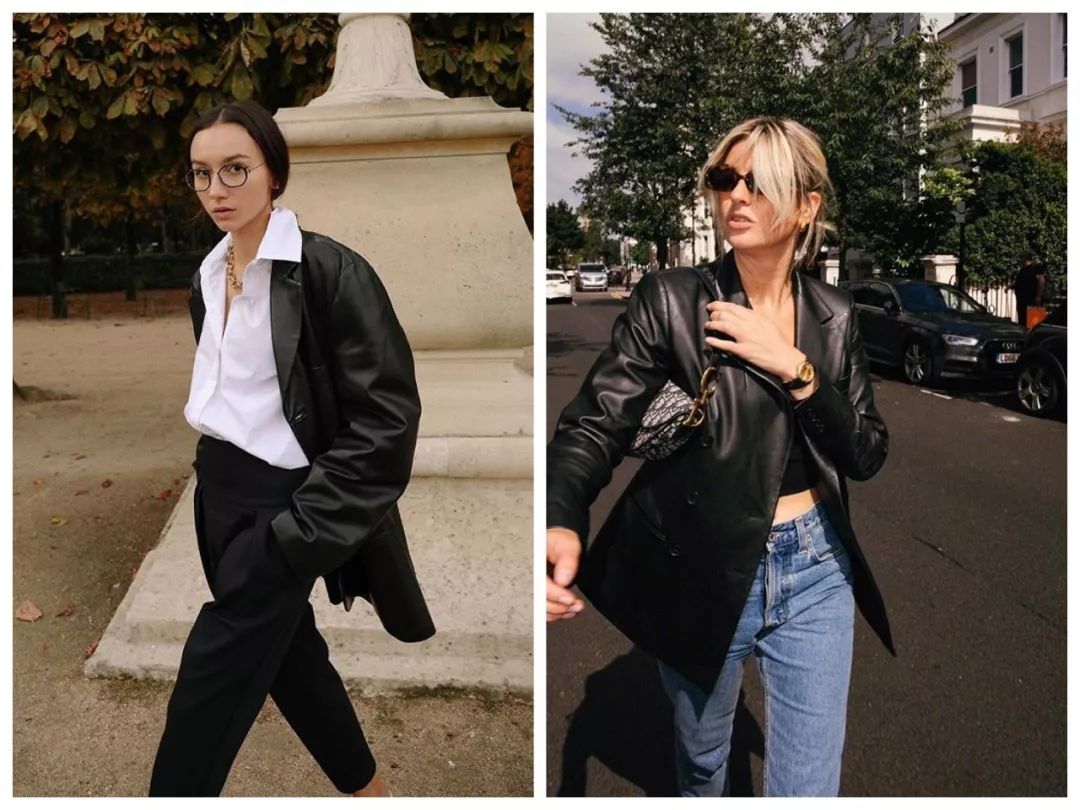 可帅气可优雅,2022刘雯秋季慵懒穿搭