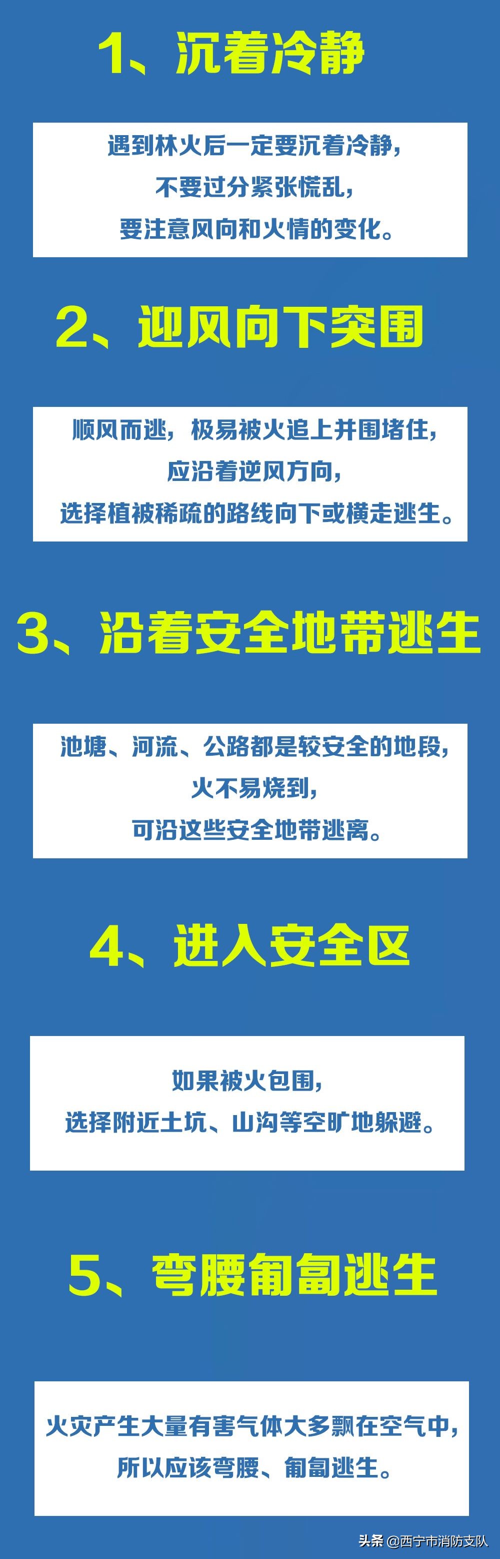 消防温馨提示森林起火,关于火灾消防的一些小知识