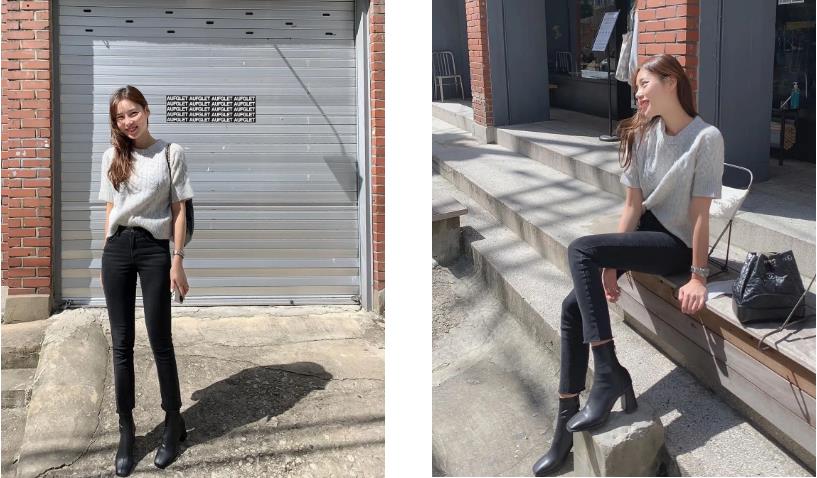 裙子靴子夏季,裙子靴子搭配夏季